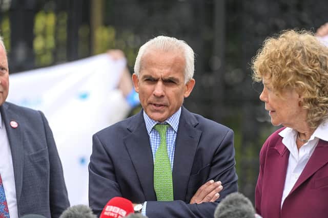 Ben Habib - who was involved in a legal case against the NI Protocol - says he can't see how Chris Heaton-Harris could give "any sort of satisfaction" on Sir Jeffrey's call on customs processes. Photo: Pacemaker.