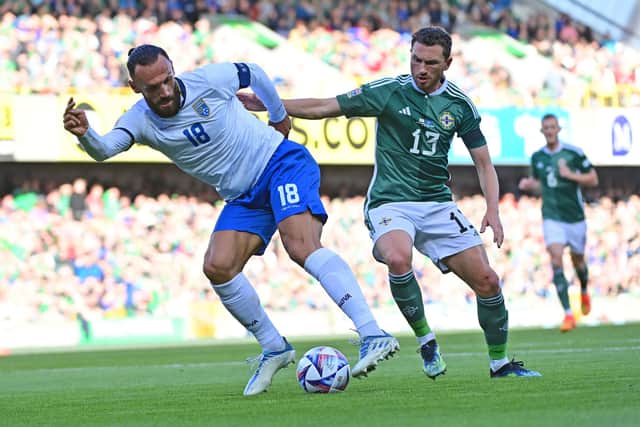 Northern Ireland international Corry Evans will miss the rest of the season after suffering a knee injury.