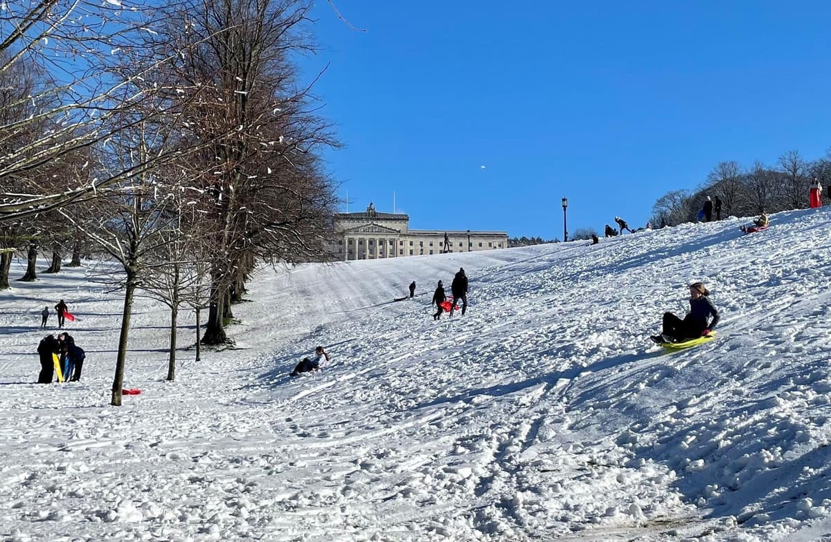 Ben Lowry: A rare snowy and sunny glorious wintry day in Northern Ireland