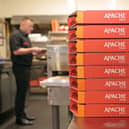 Antrim has been named as one of three counties where Apache Pizza is set to expand its presence as part of plans to open new stores and to create 50 jobs before the end of the year. The announcement was made as the pizza chain announced plans to open a new outlet in Ballymoney, creating 15 jobs. Credit: Shelley Corcoran