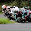 Korie McGreevy (McAdoo Kawasaki) won both Supersport races at the previous round of the Ulster Superbike Chammpionship at Kirkistown from Jason Lynn (J McC Roofing Racing Yamaha). Picture: Derek Wilson Photography.