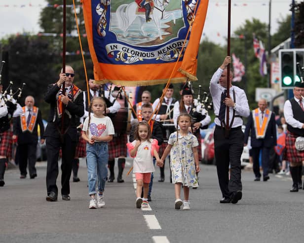 ​It’s tradition: the Braid demonstration in Broughshane, Ballymena  (Steven McAuley/McAuley Multimedia)
