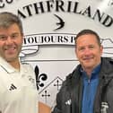 Darren Mullen (right) has been appointed Rathfriland Rangers manager. 