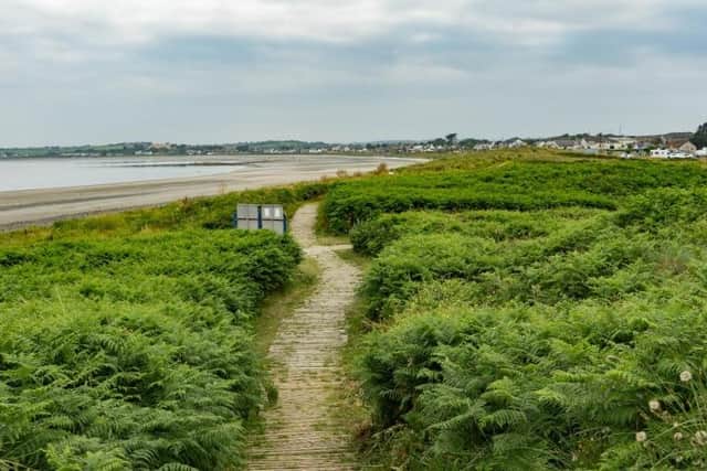 Cloughey Beach, on the southern end of the Ards peninsula, is one of the beaches which would be cleaned