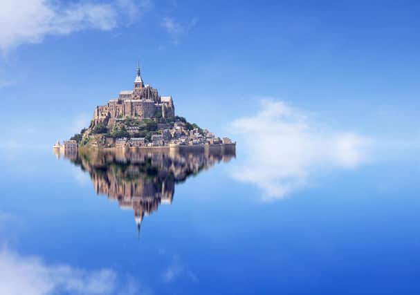 Mont Saint Michel in France.