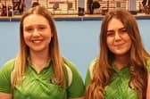 Team NI bowlers, from left, Chloe Wilson and Shauna O’Neill, ready for Glasgow. (Photo by Commonwealth Games NI)