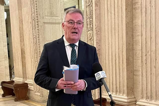 Stormont's health minister and UUP leader Mike Nesbitt. Photo credit: David Young/PA Wire