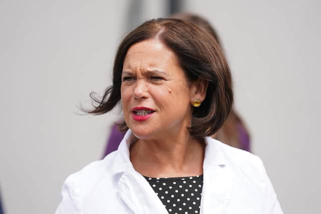 Mary Lou McDonald has previously condemned Provisional IRA members who murdered gardai, however when asked to criticise attacks on police officers north of the border, the Dublin Central TD said she does not want to “reopen hurts”