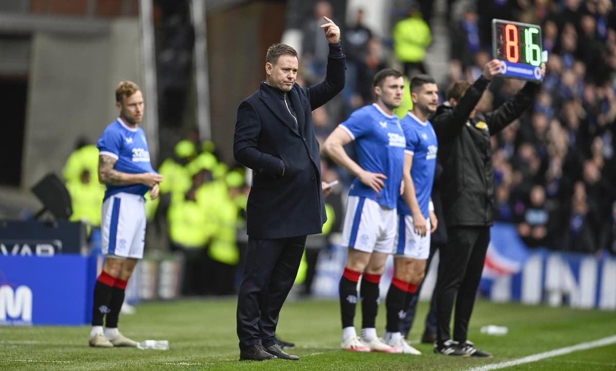Rangers made it ten successive wins in the Scottish Premiership yesterday after a 2-0 victory against Dundee United