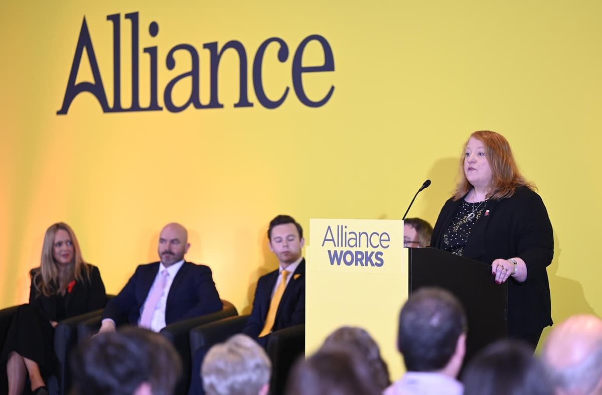 Alliance willing to test legality of Stormont's voting system, Naomi Long warns
