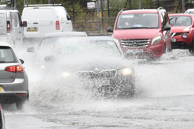 The PSNI has warning drivers of flooding right across Northern Ireland.