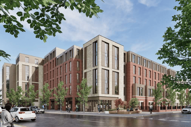 How the 556-bed student housing scheme is projected to look. Image: Graham Investment Projects