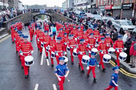 The Downshire Guiding Star Flute in the major annual competition in the town last September.