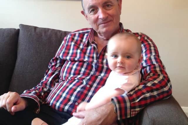 Winemark founder Paul Hunt pictured with his eldest granddaughter Katherine