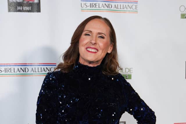 Molly Shannon pictured at the the esteemed 18th annual Oscar Wilde Awards which was sponsored by Studio Ulster, Northern Ireland’s ground-breaking virtual production studio complex
