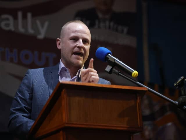 Jamie Bryson says: 'No self respecting unionist or loyalist will ever compromise, weaken or give in on the Union'