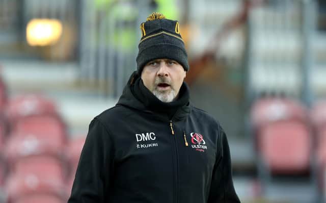 Ulster head coach Dan McFarland will now prepare his side to face Sale in Europe after a disappointing defeat against Leinster in the United Rugby Championship. (Photo by David Rogers/Getty Images)