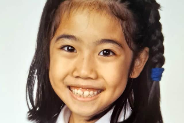 Eight-year-old Selena Lau who was killed when a Land Rover crashed into a building at Study Preparatory School in Wimbledon, south-west London on the last day of term. 
Photo: Police/PA Wire