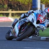 Alastair Seeley won Saturday's Superstock race at the North West 200 for a double in the class on the SYNETIQ BMW