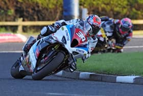Alastair Seeley won Saturday's Superstock race at the North West 200 for a double in the class on the SYNETIQ BMW