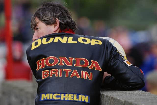 Northern Ireland motorcycling legend Joey Dunlop was a five-time TT Formula One world champion and record 26-time Isle of Man TT winner