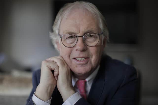 Veteran journalist and broadcaster Eamonn Mallie at his home in south Belfast home ahead of the launch of his memoir, Eyewitness To War And Peace. Photo: Liam McBurney/PA Wire