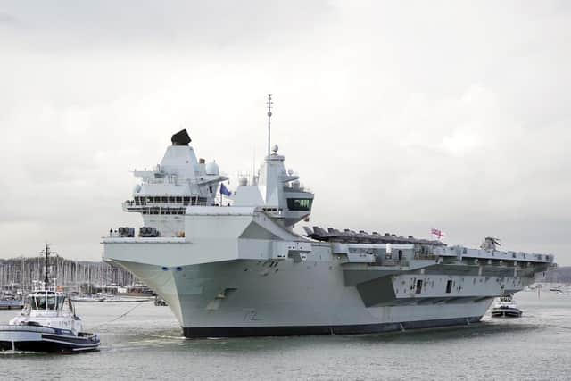 The departure of the Royal Navy aircraft carrier HMS Queen Elizabeth to lead the largest Nato exercise since the Cold War has been cancelled at the last minute after an "issue" with a propeller shaft was spotted during final checks