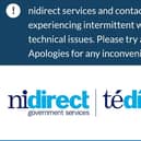 NI Direct services have been down