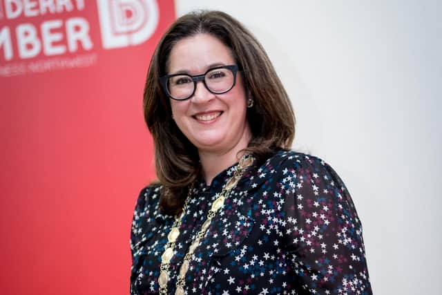 Londonderry Chamber president Selina Horshi has made recommendations 'to ensure that Invest NI properly prioritises the north west, bringing the jobs and investment to our region which will deliver prosperity, economic growth, and regional balance'