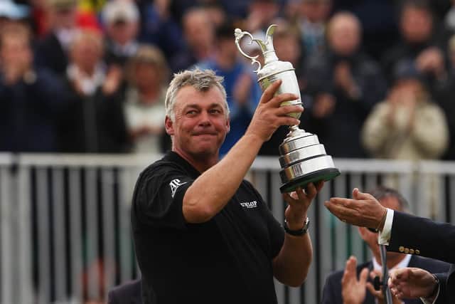 Northern Ireland's Darren Clarke won The Open Championship in 2011. (Photo by Andrew Redington/Getty Images)