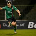 Glentoran’s Cameron Palmer. (Photo by Stephen Hamilton/INPHO)