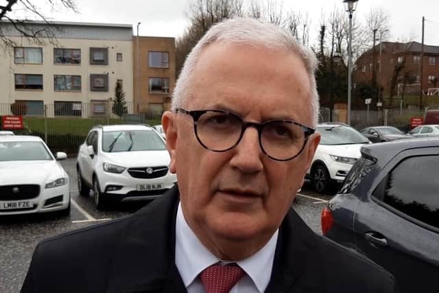 Former UUP MLA for Newry and Armagh, Danny Kennedy, speaking to the News Letter in Dungannon after final submissions at the legacy inquest into the atrocity, on Friday 31 March 2023.