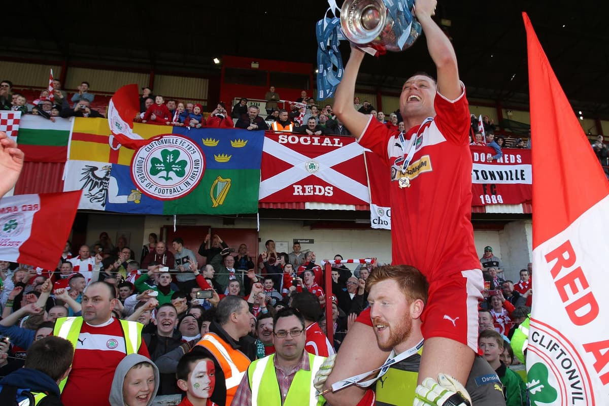 Former Irish League midfielder &#8216;more than happy&#8217; to retire from playing after reaching first senior final as manager