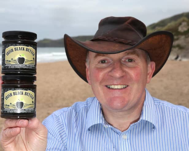 Alastair Bell of Irish Black Butter in Portrush has been invited to join major UK business network by business leader Theo Paphitis