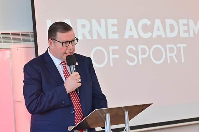 Larne Chairman Gareth Clements believes the club has been built again after investment from Kenny Bruce as the Inver Reds secured their first ever top flight title.