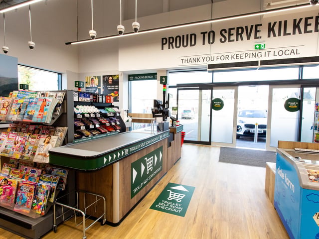 Eurospar Greencastle Street, Kilkeel is a community supermarket that delivers a fresh market, housing products from over 190 local suppliers