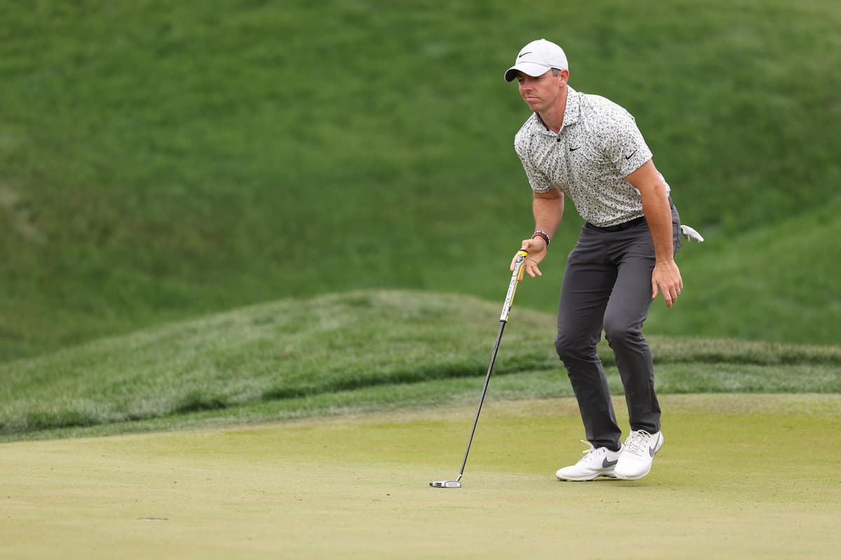Rory McIlroy struggling with TPC Sawgrass play suspended mid-round following storms