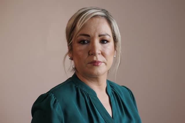 First Minister Michelle O'Neill hit out at the comments. Photo: Liam McBurney/PA Wire