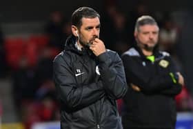 Larne manager Tiernan Lynch admits the manner in which his side blew a three-goal lead against Dungannon Swifts was 'unacceptable'