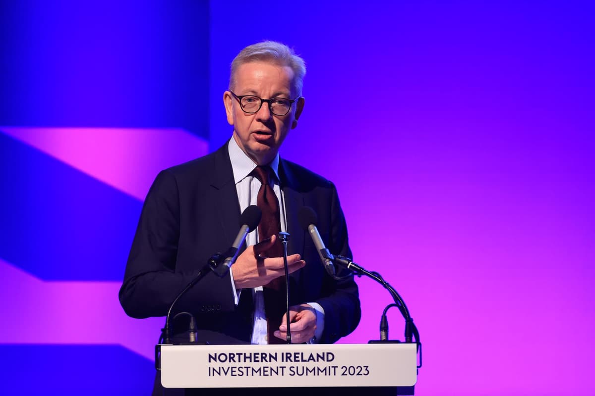 'Northern Ireland is on the cusp of one of the most exciting periods in its history,' says Michael Gove