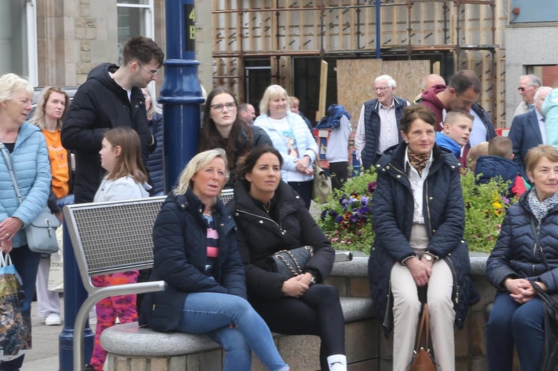 pictured at the Causeway Coast and Glens Borough Council King Charles Coronation Big Screen viewing in Coleraine town centre on Saturday 