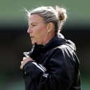 Northern Ireland Women's manager Tanya Oxtoby in Dublin ahead of their UEFA Nations League clash against Republic of Ireland. PIC: INPHO/Laszlo Geczo
