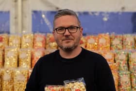 Gavin McShane of the Little Popcorn Shop in Lisburn is creating highly original flavours