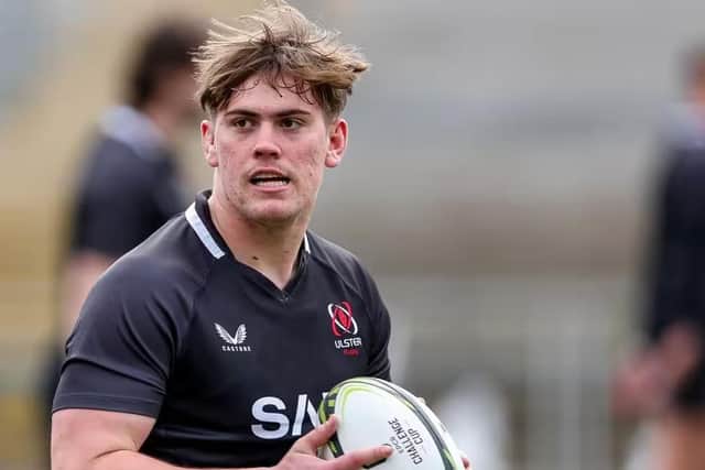 Henry Walker scored two tries on his European debut for Ulster against Zebre. (Photo credit: Ulster Rugby)