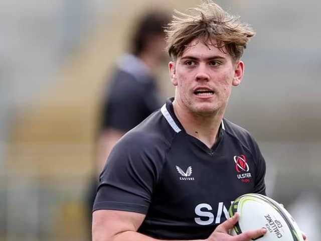 Henry Walker scored two tries on his European debut for Ulster against Zebre. (Photo credit: Ulster Rugby)
