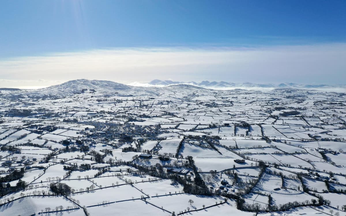 Northern Ireland weather: Warning of ice after heavy snow in eastern areas of the Province