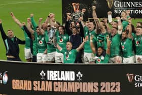 Ireland head into the 2023 Rugby World Cup after winning the Grand Slam earlier this year. PIC: Donall Farmer/PA Wire.