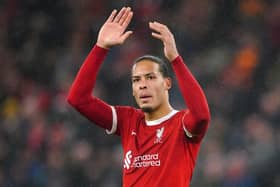 Liverpool's Virgil van Dijk after the Premier League win over Newcastle United on New Year's Day. (Photo by Peter Byrne/PA Wire)