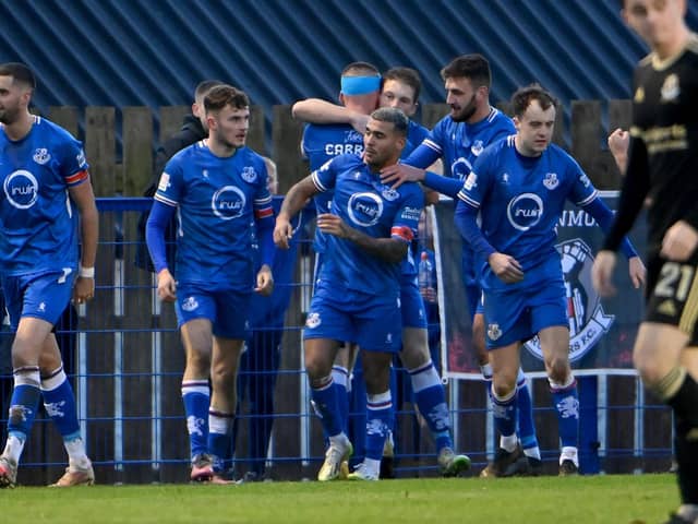 Loughgall have enjoyed a solid start to life back in the Premiership and take on Portadown in a Mid-Ulster Cup semi-final this evening. PIC: INPHO/Stephen Hamilton