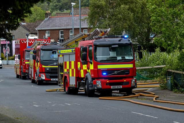 NIFRS engines near the scene